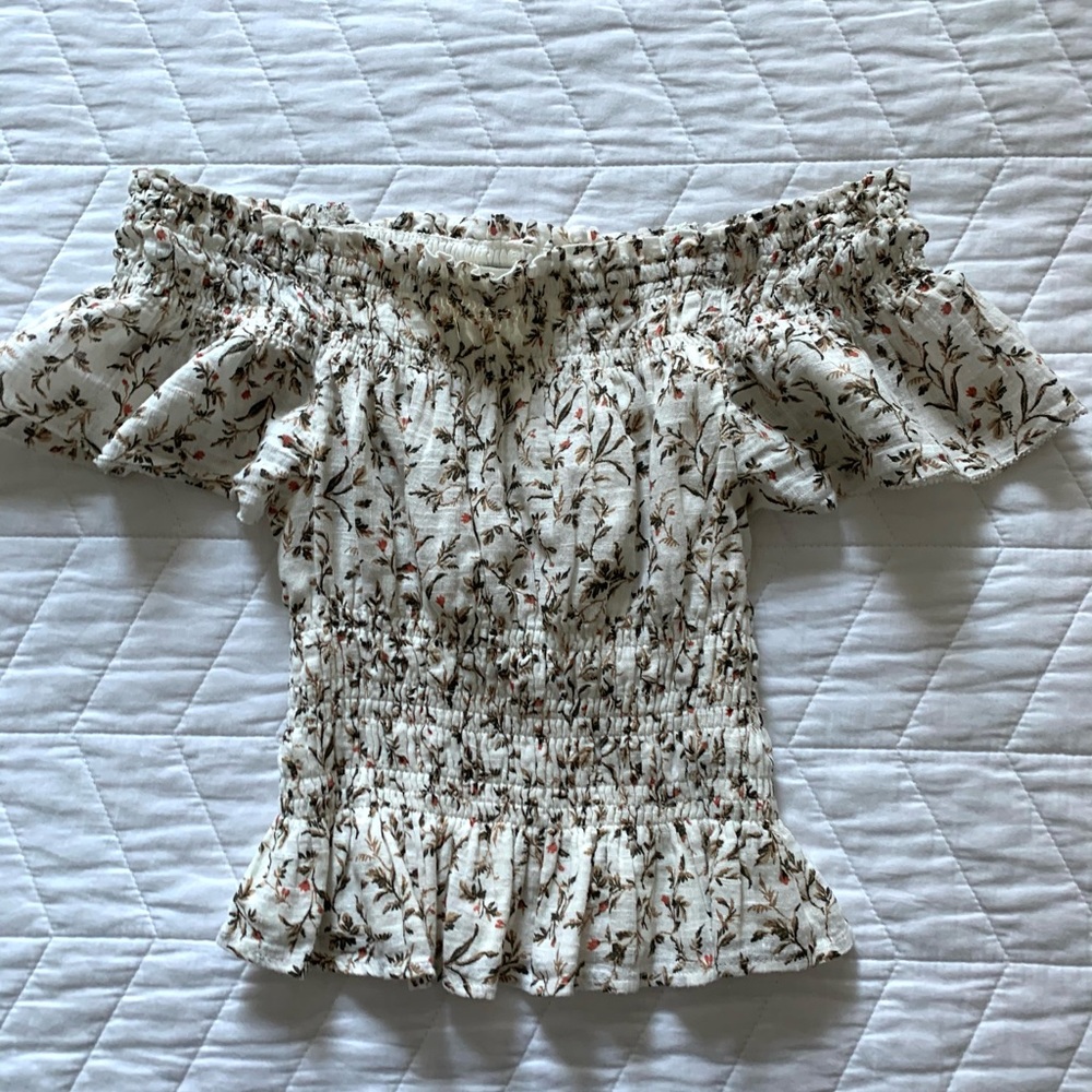 Abercrombie Off-The-Shoulder Blouse